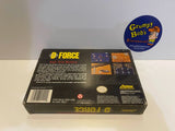 D-Force (Super Nintendo) Pre-Owned: Game, Manual, and Box