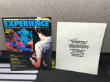 Coleco Vision Experience: Premiere Collector's Edition - Vol 1, No 1 (Magazine) Pre-Owned w/ Zaxxon Poster (As Pictured)