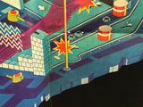 Coleco Vision Experience: Premiere Collector's Edition - Vol 1, No 1 (Magazine) Pre-Owned w/ Zaxxon Poster (As Pictured)