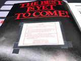 Coleco Vision Experience: Premiere Collector's Edition - Vol 1, No 1 (Magazine) Pre-Owned w/ Zaxxon Poster (As Pictured)