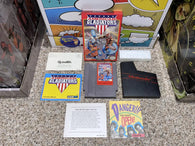 American Gladiators (Nintendo) Pre-Owned: Game, Manual, 3 Inserts, Dust Cover, Styrofoam, and Box