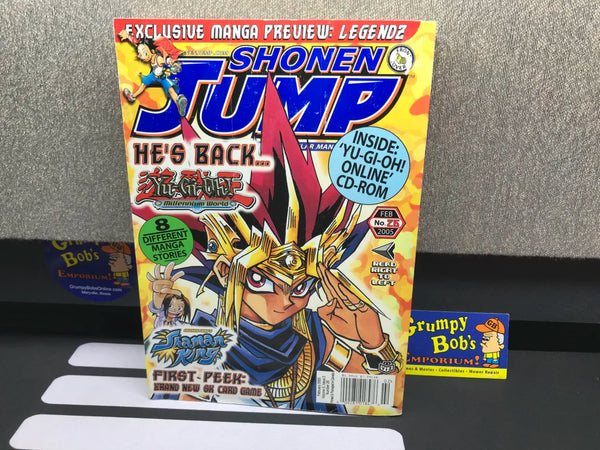 Shonen Jump: The World's Most Popular Manga [February 2005 / No. 26] (Viz Media) (As Pictured) Pre-Owned (no CD-ROM)