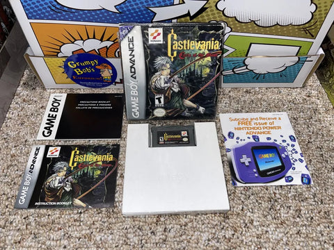 Castlevania: Circle of the Moon (Game Boy Advance) Pre-Owned: Game, Manual, 2 Inserts, Tray, and Box