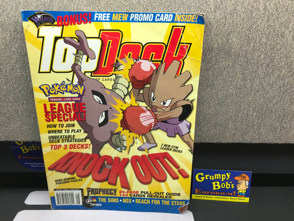 Top Deck: Volume 2 / Issue 7 / "Pokemon Knockout!" Cover (Magazine) (As Pictured) Pre-Owned (No Guide or Card)