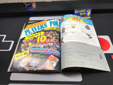 Nintendo Power: July/August 1988 #1 (Magazine) Pre-Owned w/ Baseball Poster + 2 Mailer Inserts (As Pictured)