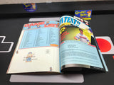 Nintendo Power: July/August 1988 #1 (Magazine) Pre-Owned w/ Baseball Poster + 2 Mailer Inserts (As Pictured)