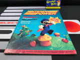 Nintendo Power: July/August 1988 #1 (Magazine) Pre-Owned w/ Baseball Poster + 2 Mailer Inserts (As Pictured)