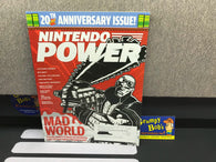 Nintendo Power: Volume 231 / August 2008 "20th Anniversary / Mad World" Cover (Magazine) (As Pictured) Pre-Owned w/ "Mushroom Men: The Spore Wars" Cards