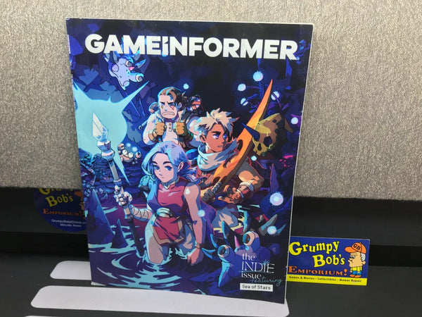 Game Informer: Issue 354 "The Indie Issue Featuring Sea of Stars" Cover (Magazine) (As Pictured) Pre-Owned