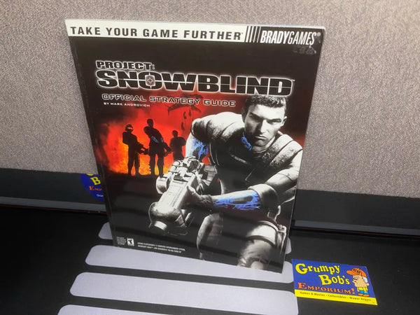 Project Snowblind (Official Strategy Guide) (BradyGames) Pre-Owned