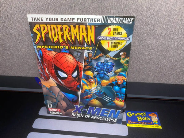 Spider-Man: Mysterio's Menace / X-Men: Reign of Apocalypse - Official Strategy Guide (BradyGames) Pre-Owned