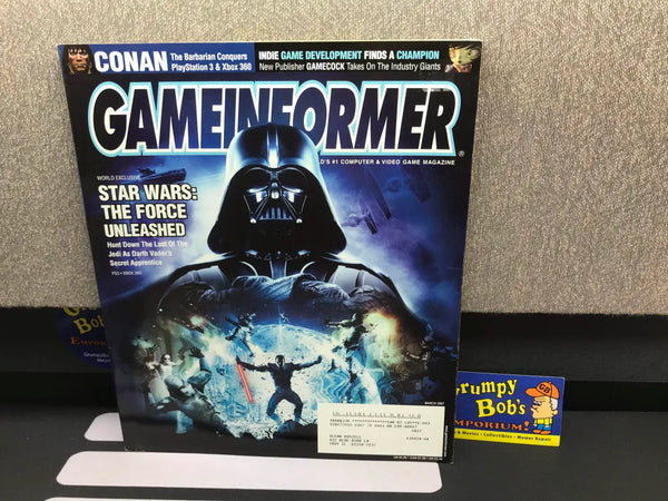 Game Informer: Issue 167 "Star Wars: Force Unleashed" Cover (Magazine) (As Pictured) Pre-Owned