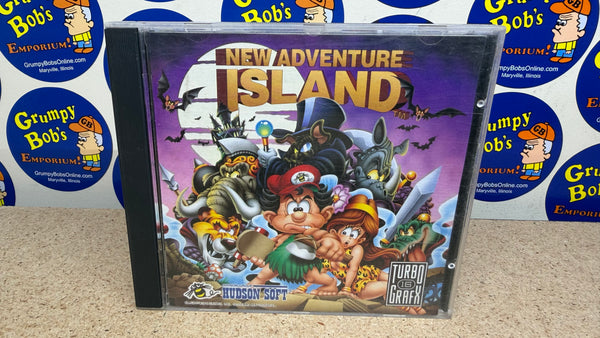 New Adventure Island (Turbografx 16) Pre-Owned: Game and Manual (no case) [As Pictured]