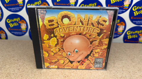 Bonk's Adventure (Turbografx 16) Pre-Owned: Game, Manual, and Case [As Pictured]