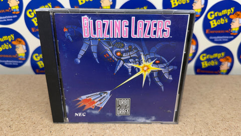 Blazing Lazers (Turbografx 16) Pre-Owned: Game, Manual, and Case [As Pictured]