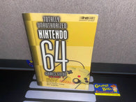 Totally Unauthorized Nintendo 64 Games Guide Volume 1 - Strategy Guide (BradyGames) Pre-Owned