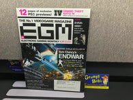 Electronic Gaming Monthly: June 2007 / Issue 216 / "Tom Clancy's Endwar" Cover (Magazine) (As Pictured) Pre-Owned