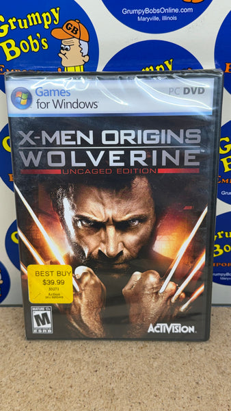 X-Men Origins: Wolverine - Uncaged Edition (PC Game) NEW (As Pictured)