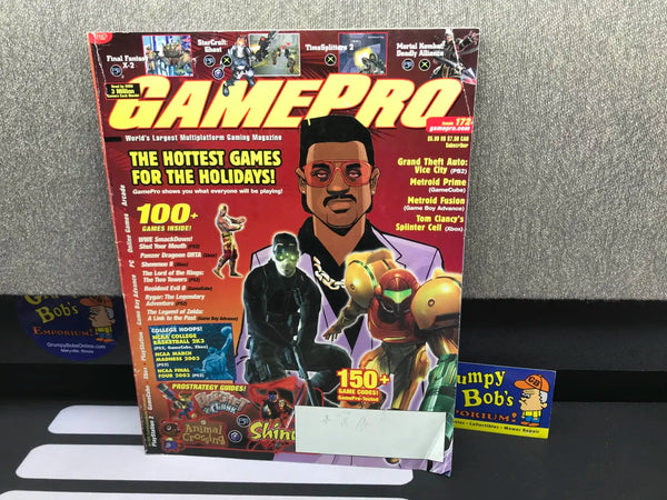 GamePro Magazine: January 2003 / Issue 172 / "The Hottest Games For The Holidays" Cover (As Pictured) Pre-Owned