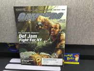 GamePro Magazine: July 2004 / Issue 190 / "Def Jam Fight For NY" Cover (As Pictured) Pre-Owned w/ "Sunkist" Poster
