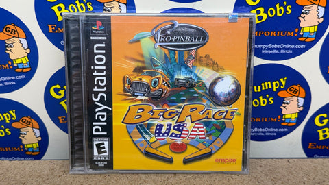Pro Pinball Big Race USA (Playstation 1) NEW (As Pictured)