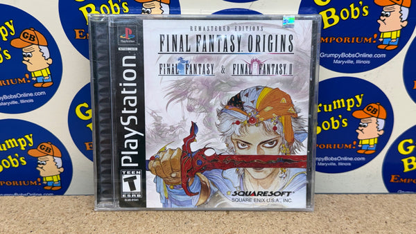 Final Fantasy Origin [Black Label] (Playstation 1) NEW (As Pictured) *Case is Cracked