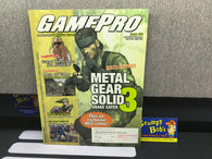 GamePro Magazine: September 2004 / Issue 192 / "Metal Gears Solid 3" Cover (As Pictured) Pre-Owned