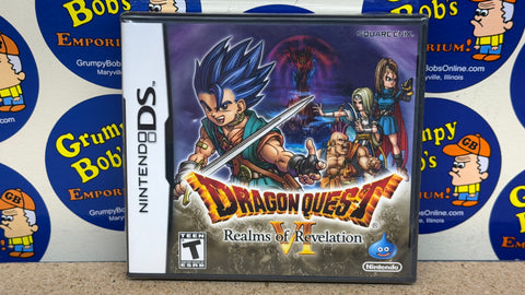 Dragon Quest VI: Realms of Revelation (Nintendo DS) NEW (As Pictured) As is