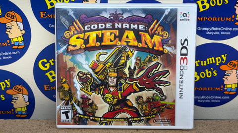 Code Name: S.T.E.A.M. (Nintendo 3DS) NEW (As Pictured)