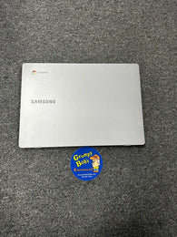 System - Chrome OS 11.6" HD Intel Celeron Processor N4000 4GB RAM 32GB eMMC Gigabit Wi-Fi - XE310XBA-K01US  - Platinum Titan (Samsung Chromebook 4) Pre-Owned w/ Power Cable