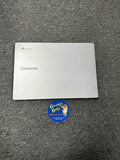 System - Chrome OS 11.6" HD Intel Celeron Processor N4000 4GB RAM 32GB eMMC Gigabit Wi-Fi - XE310XBA-K01US  - Platinum Titan (Samsung Chromebook 4) Pre-Owned w/ Power Cable