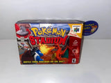 Pokemon Stadium (Nintendo 64) Pre-Owned: Game, Manual, Transfer Pak, 2 Inserts, and Box (Pictured)