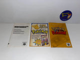 Pokemon Stadium (Nintendo 64) Pre-Owned: Game, Manual, Transfer Pak, 2 Inserts, and Box (Pictured)