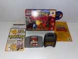 Pokemon Stadium (Nintendo 64) Pre-Owned: Game, Manual, Transfer Pak, 2 Inserts, and Box (Pictured)