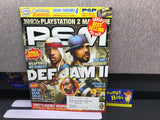 PSM Magazine: May 2004 / Volume 8 Issue 84 / "Def Jam II" Cover (No Demo Disc) (As Pictured) Pre-Owned