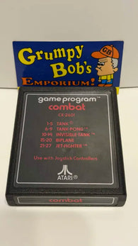 Combat - CX2601 (Atari 2600) Pre-Owned: Cartridge Only (━☞´◔‿ゝ◔`)━☞ BOB'S BARGAINS