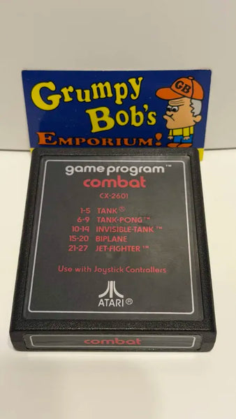 Combat - CX2601 (Atari 2600) Pre-Owned: Cartridge Only (━☞´◔‿ゝ◔`)━☞ BOB'S BARGAINS