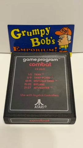 Combat - CX2601 (Atari 2600) Pre-Owned: Cartridge Only (━☞´◔‿ゝ◔`)━☞ BOB'S BARGAINS