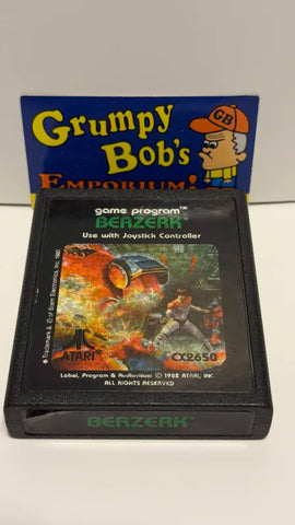 Berzerk - CX2650 (Atari 2600) Pre-Owned: Cartridge Only (━☞´◔‿ゝ◔`)━☞ BOB'S BARGAINS