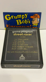 Street Racer - CX2612 (Atari 2600) Pre-Owned: Cartridge Only (━☞´◔‿ゝ◔`)━☞ BOB'S BARGAINS