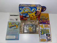 Hey You, Pikachu (Nintendo 64) Pre-Owned: Game, Manual, 5 Inserts, Tray, and Box (NO MIC) (Pictured)