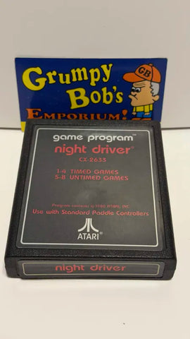 Night Driver (Atari 2600) Pre-Owned: Cartridge Only