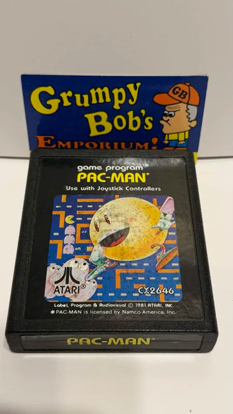 Pac-Man - CX2646 (Atari 2600) Pre-Owned: Cartridge Only (━☞´◔‿ゝ◔`)━☞ BOB'S BARGAINS