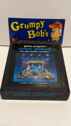 Video Pinball - CX2648 (Atari 2600) Pre-Owned: Cartridge Only (━☞´◔‿ゝ◔`)━☞ BOB'S BARGAINS