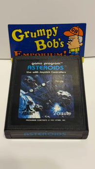 Asteroids - CX2649 (Atari 2600) Pre-Owned: Cartridge Only (━☞´◔‿ゝ◔`)━☞ BOB'S BARGAINS