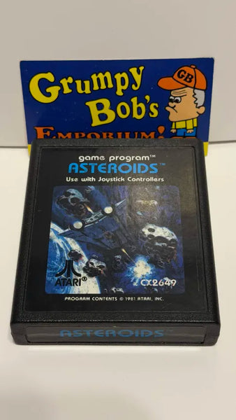 Asteroids - CX2649 (Atari 2600) Pre-Owned: Cartridge Only (━☞´◔‿ゝ◔`)━☞ BOB'S BARGAINS