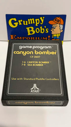 Canyon Bomber - CX2607 (Atari 2600) Pre-Owned: Cartridge Only