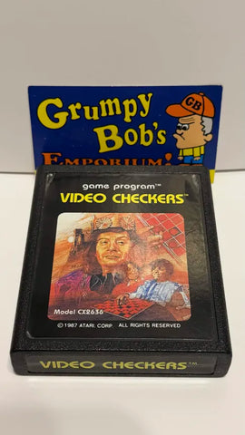 Video Checkers - CX2636 (Atari 2600) Pre-Owned: Cartridge Only