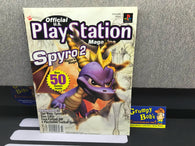 Official U.S. Playstation Magazine: "Spyro 2 Ripto's Rage" October 1999 / Volume 3 Issue 1 - Pre-Owned (No Demo Disc) (As Pictured)