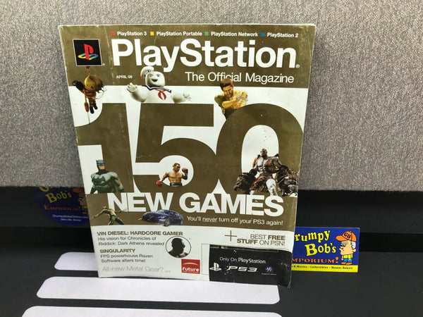 PlayStation The Official Magazine: August 09 "150 New Games" - Pre-Owned (Damaged) (As Pictured)